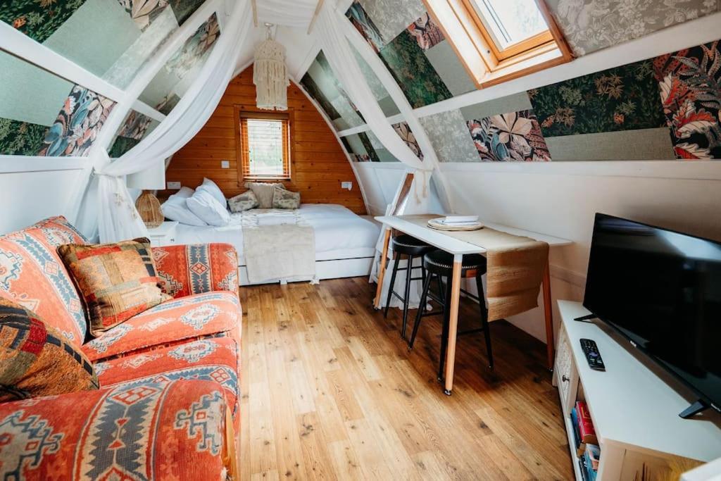 Robin Nest - Cosy Shepherd'S Hut Hideaway Callington Екстер'єр фото