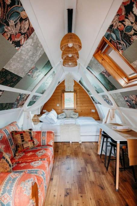 Robin Nest - Cosy Shepherd'S Hut Hideaway Callington Екстер'єр фото