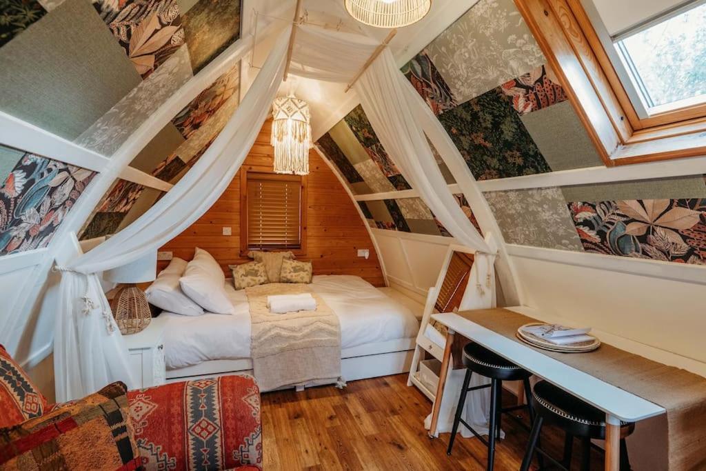 Robin Nest - Cosy Shepherd'S Hut Hideaway Callington Екстер'єр фото